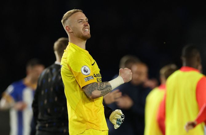 Premier League -Brighton-keeper efter sen sejr: Det var specielt