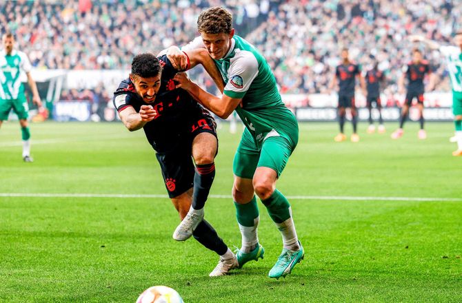 DFB Pokal -Stage og Bremen storskuffede mod 3. Liga-hold i pokalen
