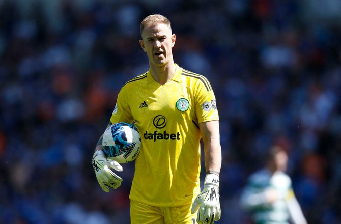 Premiership -Se her: Joe Harts returbold giver Rangers tidlig føring i Old Firm