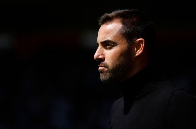 Segunda Division -Rubén Sellés fyret i Zaragoza
