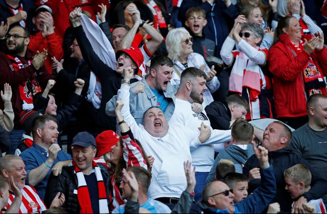 Championship -Vildt: Sunderland bookede finale-billet med scoring i 122. minut