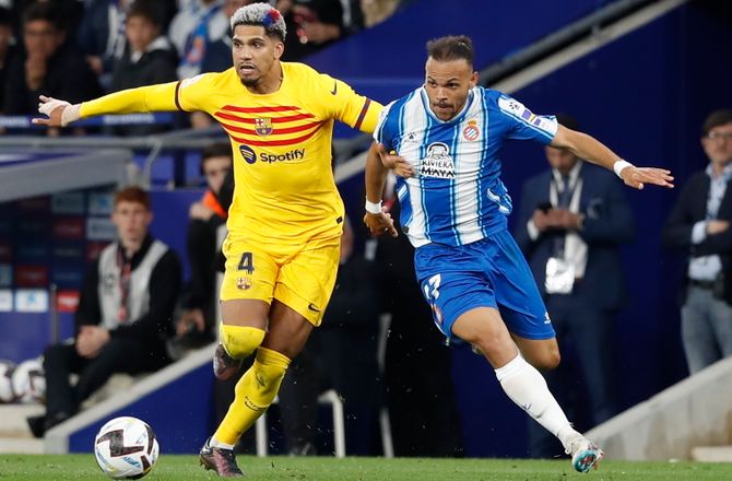 La Liga 2 -Flot Braithwaite-assist giver Espanyol fordel