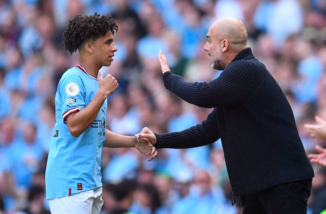 Premier League -Pep hylder 'lav' teenagestjerne: Blandt ligaens bedste