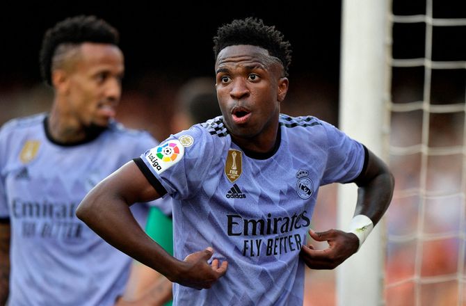La Liga -Vinicius raser: Spanien er blevet et racistisk land