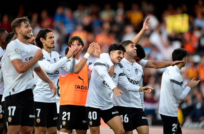 Copa del Rey -Tiltrængt succes - Valencia er videre efter kanonkasse