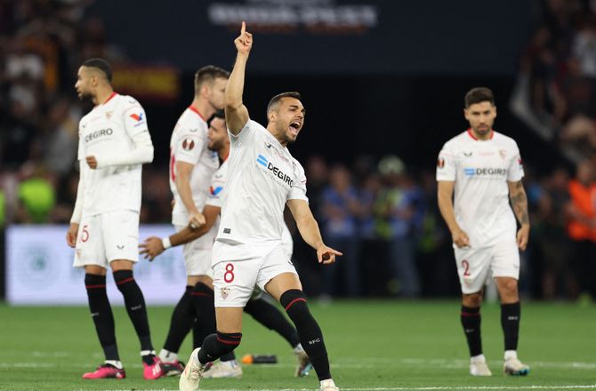 Europa League -Sevilla er Europa League-mester efter kæmpe straffedrama