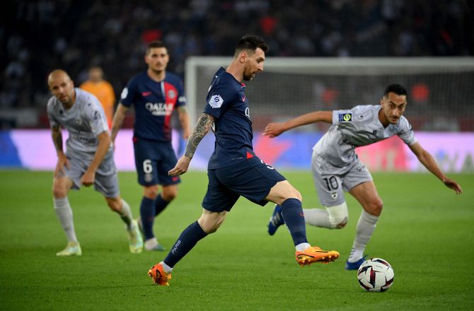 Ligue 1 -Stor skuffelse i Messis sidste PSG-kamp