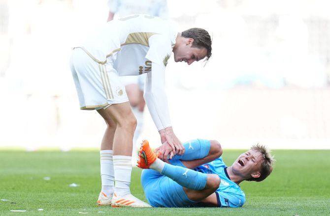 3F Superliga -Randers-profil har tilgivet Clem for vild tackling: Skal ikke svines til