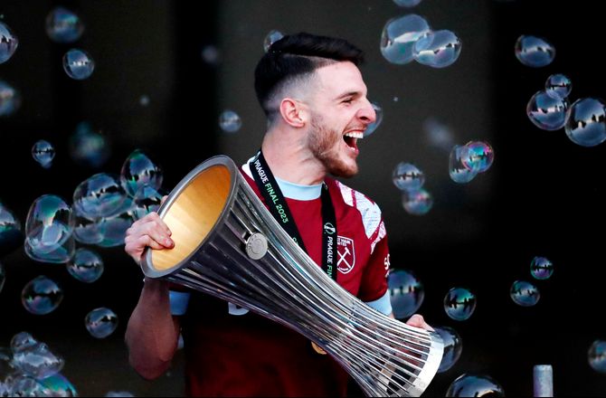 Bundesliga -Medie: Bayern München har trukket sig fra Declan Rice-jagten