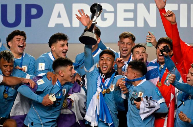 VM U20 -Uruguay slog Italien i U20 VM-finalen