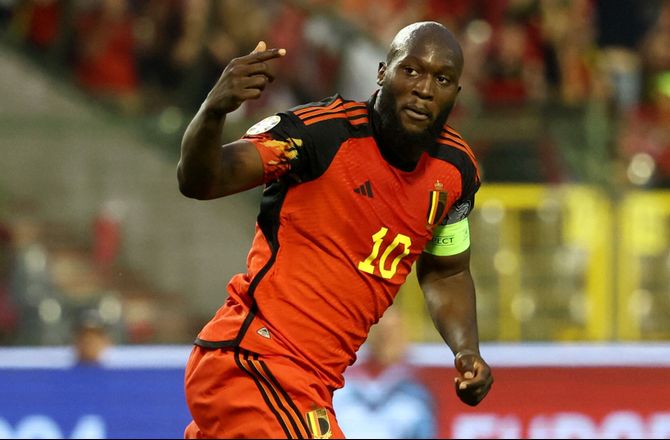 EM -Flot Lukaku-kasse sikrede belgisk point mod Østrig