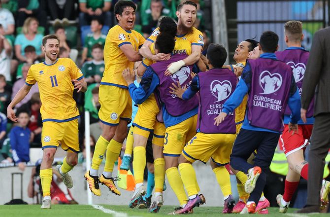 EM -Ingen hjælp til Danmark: Kasakhstan nedlagde San Marino