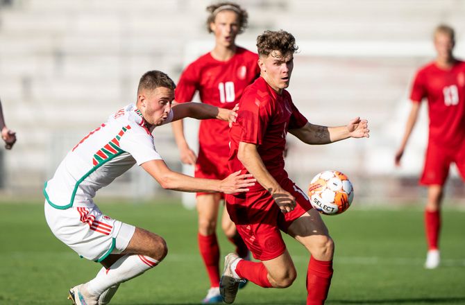 Venskabskampe U21 -U21-landsholdet storskuffede trods chancehav