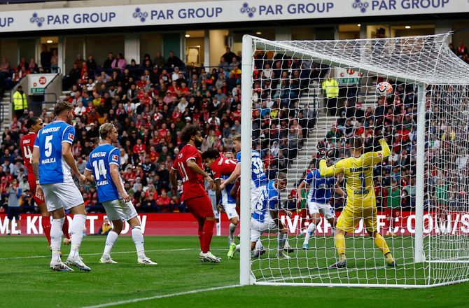 Træningskampe -Offensive esser sikrede Liverpool sejr i sidste test