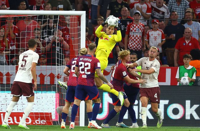 Bundesliga -Leipzig forlænger med tysk keeper
