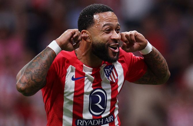 La Liga -Atletico siger farvel til Depay og to andre