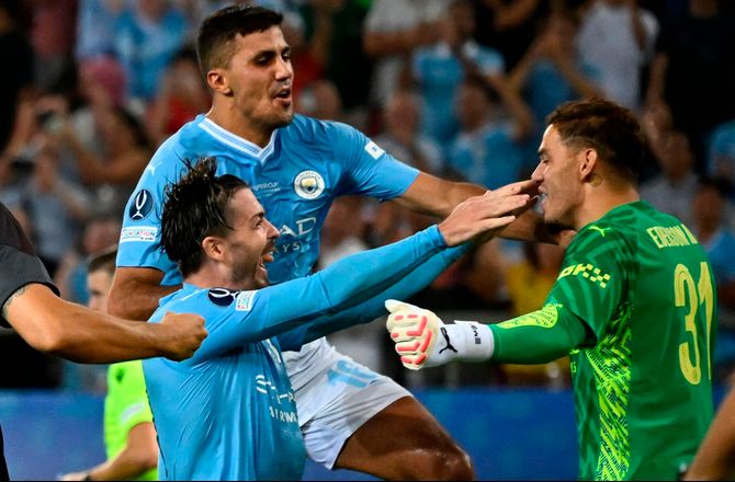 UEFA Supercup -Grealish om Guardiola: Han ville så gerne vinde trofæet