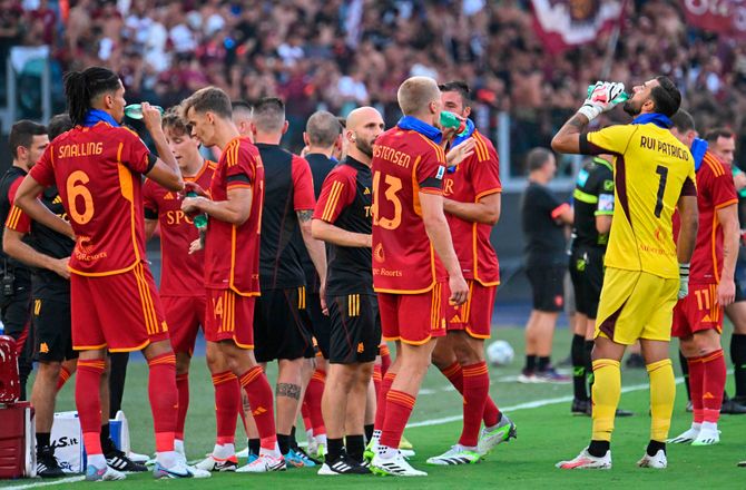 Serie A -Nissen Kristensens Roma-debut blev ødelagt af 36-årige Candreva