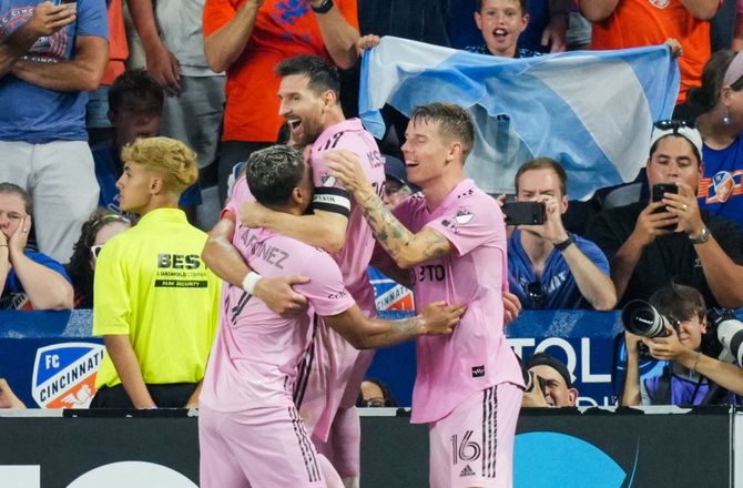 US Open -Lionel Messi med to assists i stort drama - Inter Miami klar til ny finale