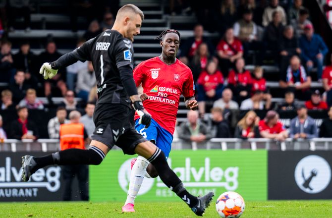 3F Superliga -Hvidovre-angribers drøm gik i opfyldelse: Håber på at fortsætte