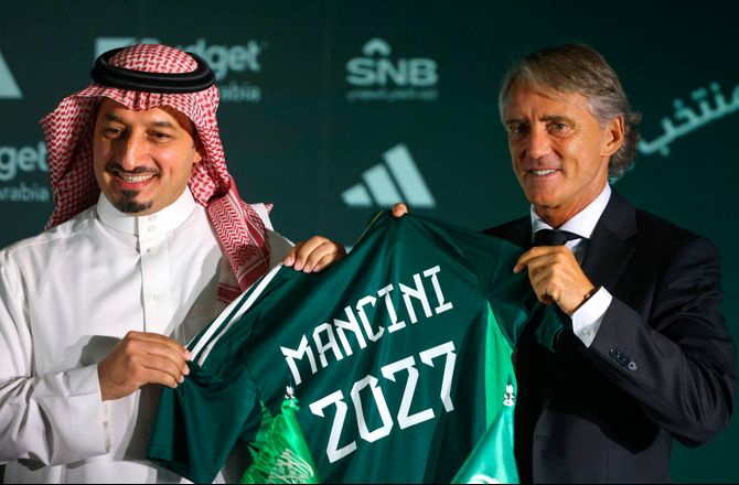 Gulf Cup -Mancini fortryder Saudi-valg