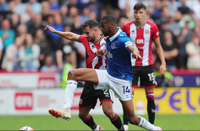 Premier League -Vild Pickford-redning sikrede Everton et point