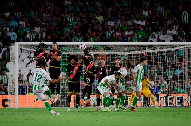 La Liga -Fremragende frisparksmål sikrede sejr til Real Betis