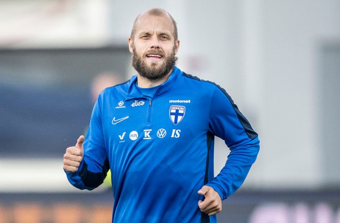 VM kval. UEFA -Teemu Pukki stopper på landsholdet