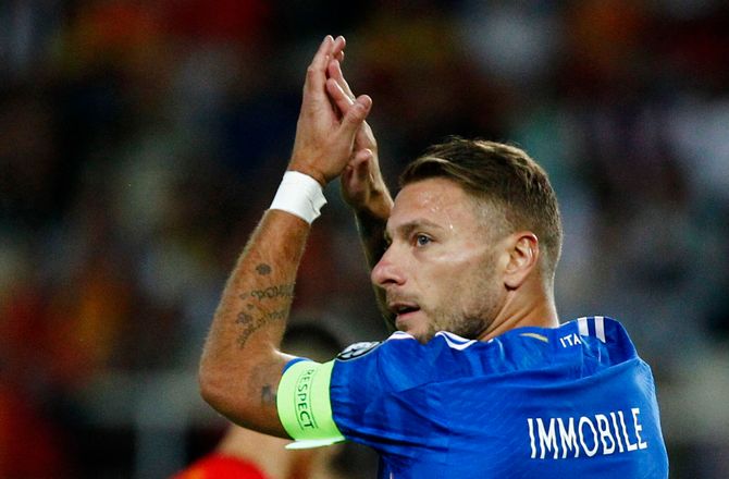 Serie A -Hjemvendt Immobile vil til VM