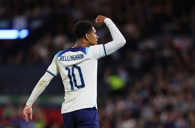 Træningskampe -Bellingham brillerede igen da England slog Skotland