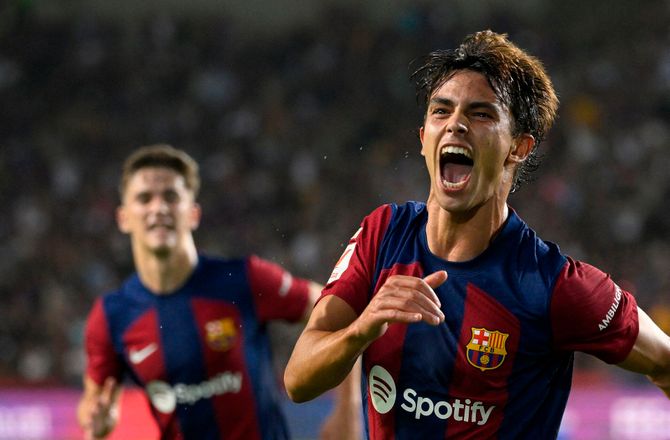 La Liga -Joao Felix fik første Barca-start: Nemt at spille på det her hold