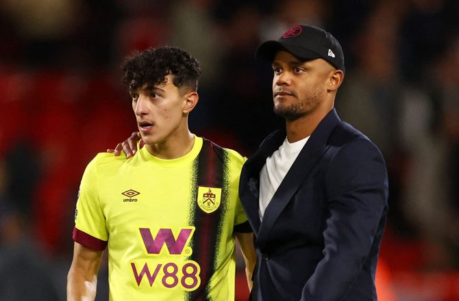 EM -Burnley-profil skadet - Belgien tvunget til ændring