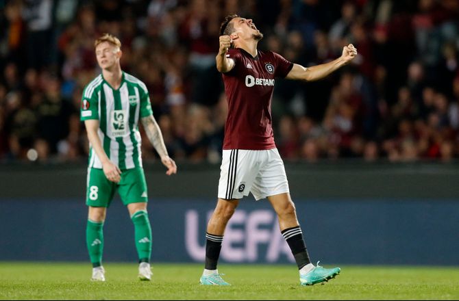 1. Division -Priske og Sparta delte i tjekkisk åbner