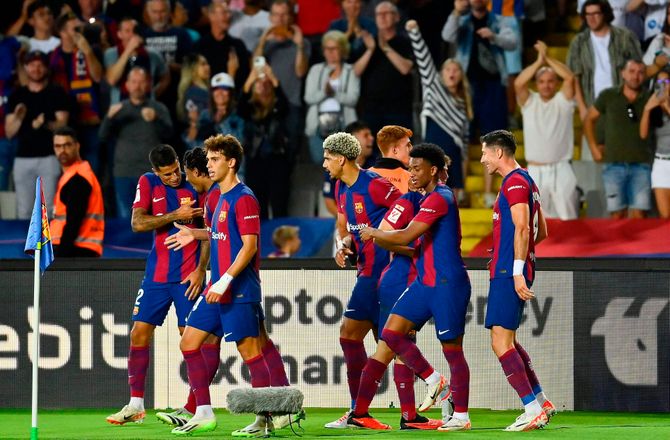 La Liga -Vanvid: Barcelona sikrede sejren efter vildt comeback