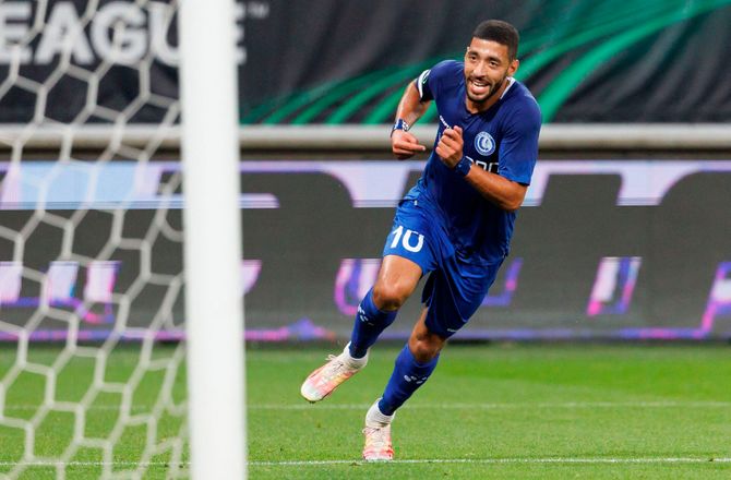 ECL -Breidablik tabte hjemme - Gent sejrede sikkert mod Maccabi Tel Aviv