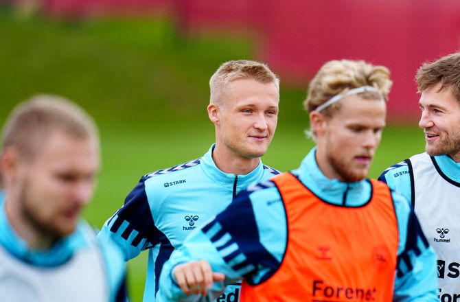 EM -Dolberg er tilbage efter vilde dage: Svært at forstå