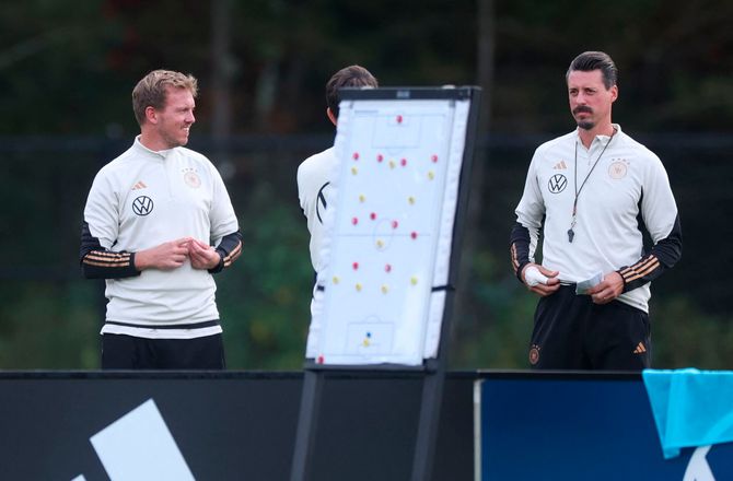 Venskabskampe -Nagelsmann lovpriser Wagner: En sjov mand