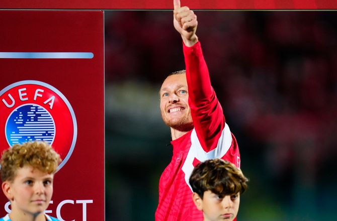 3F Superliga -FCM er stolt af historiske Kjær: Han er velkommen tilbage