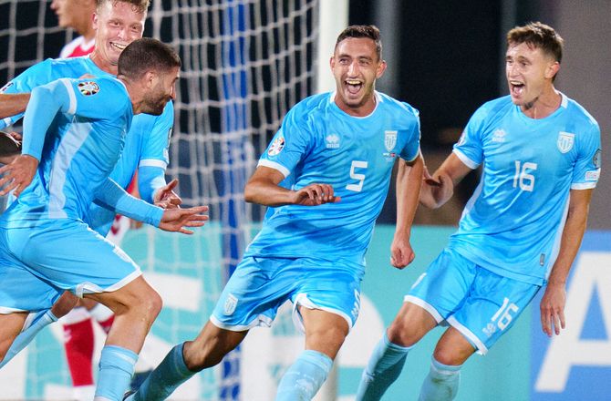 Nations League D -San Marino skrev historie: Danmark blev startskuddet