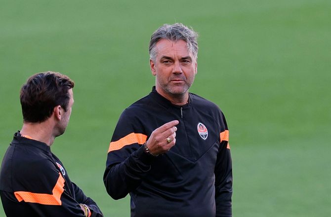 Premier League -Shakhtar fyrer cheftræneren