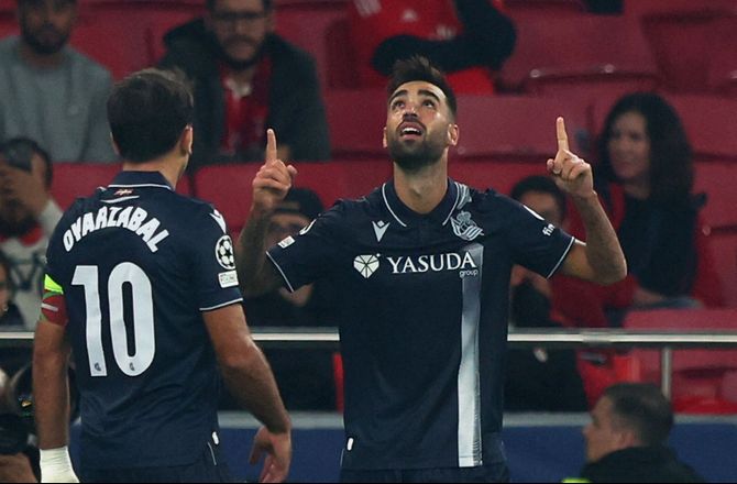 La Liga -Sociedad-profil har brækket armen