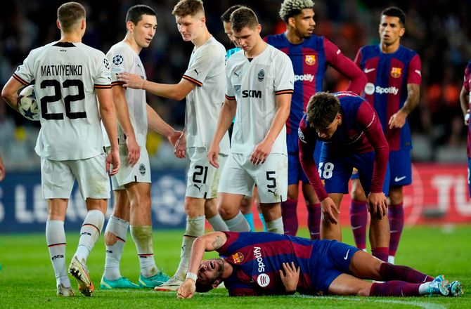 CL -SLUT: Barcelona - Shakhtar minut for minut