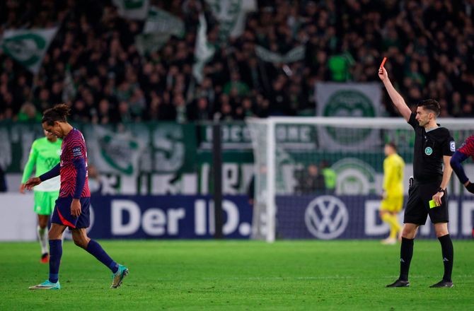 DFB Pokal -Yussuf Poulsen så rødt i RB Leipzig-nederlag