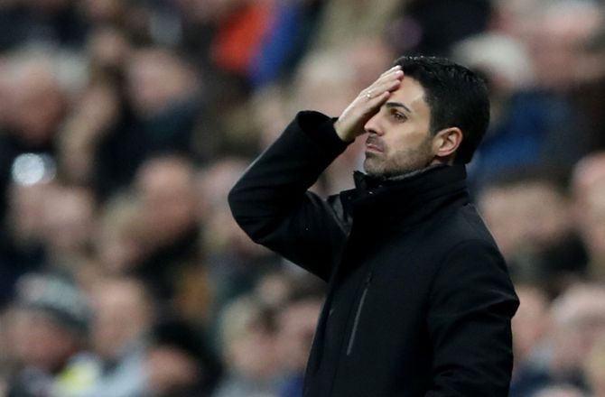 Premier League -Arteta raser: Det er en skændsel!