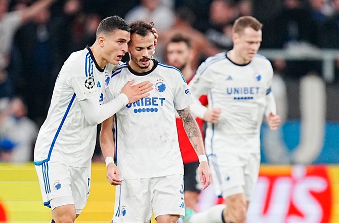 CL -SLUT: FCK - Manchester United minut for minut