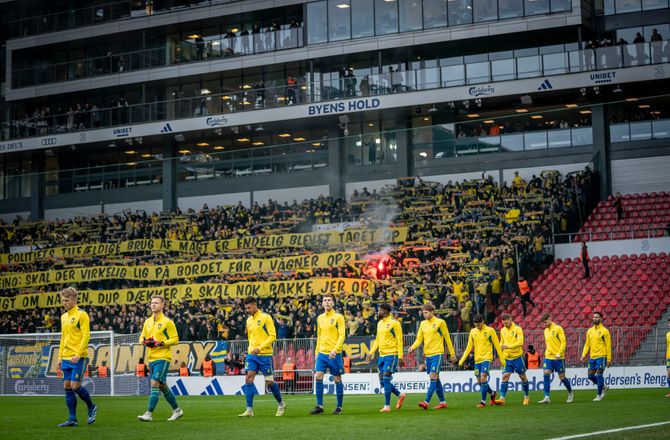 3F Superliga -Brøndby-aktien på guldkurs