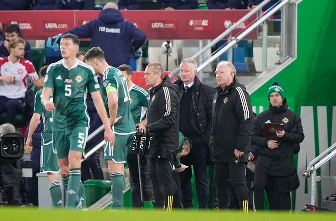 EM -Sejr over Danmark giver nordirsk boss ro i maven