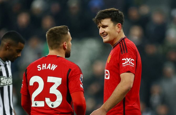 Premier League -Maguire hylder Shaw: Alle trænere vælger ham