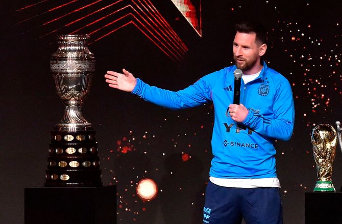 Copa America -Argentina og Brasilien i overkommelige Copa América-grupper