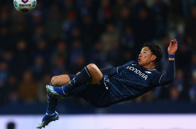 Bundesliga -Protest-chokolade hjalp Bochum-japaner: Tak for energiboost